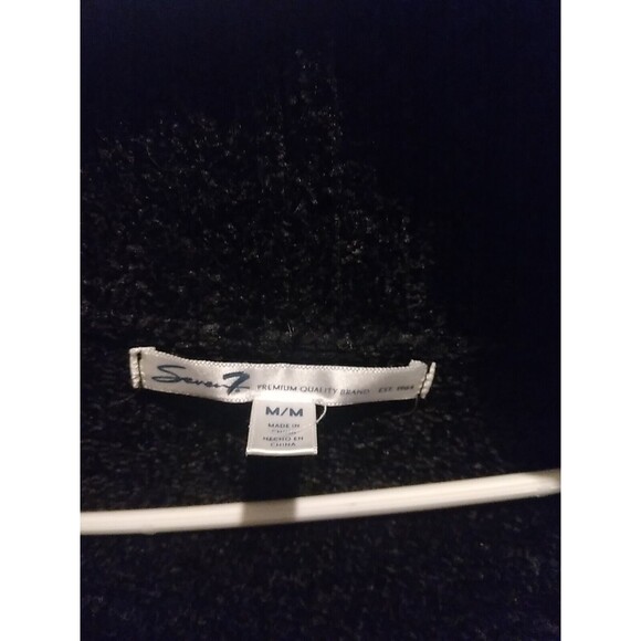 Melissa McCarthy Seven7 Open Front Cardigan Sweater Womens Chunky Knit Medium - Picture 4 of 7